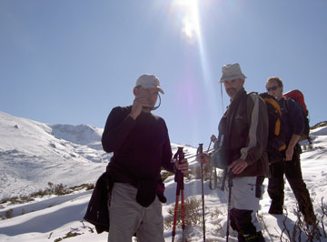 Ascenso al Corona.
