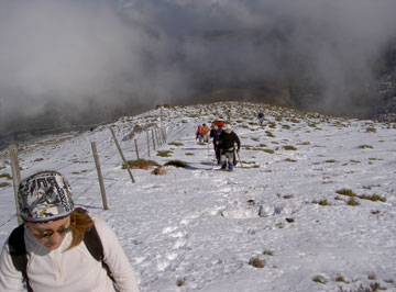 Ascenso al Corona.