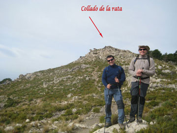 Collado de la rata. Sierra de Huetor.