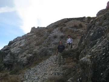 Bajada del Cerro del Maullo. Sierra de Huetor.