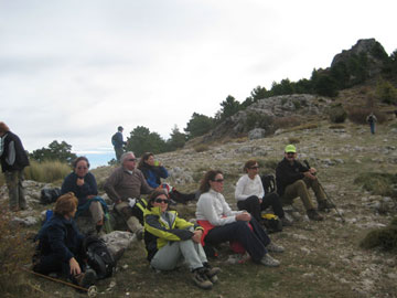 Collado de Viznar. Sierra de Huetor.