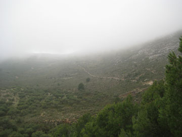 La niebla no nos deja ver nada. - Lagos.