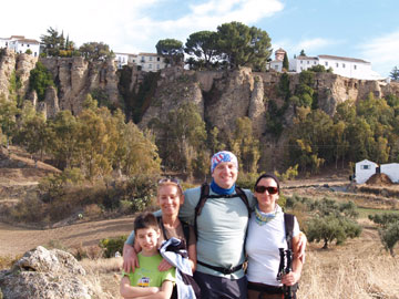 Bajo el Tajo de Ronda.