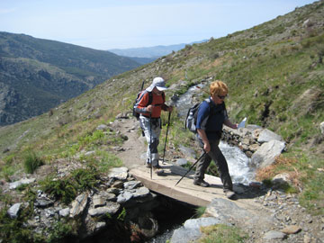 Ascenso a Siete Lagunas.