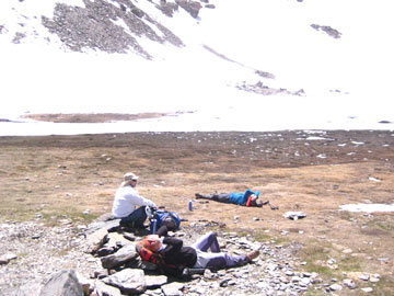 Ascenso a Siete Lagunas.