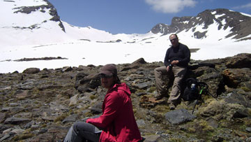 Ascenso a Siete Lagunas.