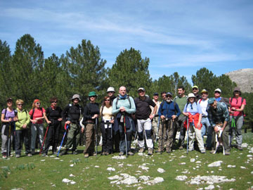 Foto de Grupo. Sierra de la Pandera