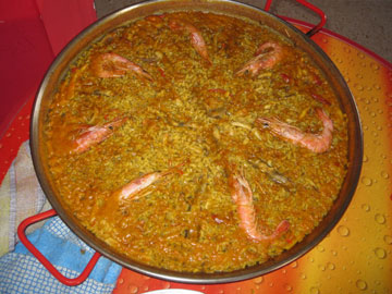 Sierra de Parapanda. Paella