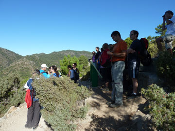 Mirador de la Zarraca. Cañada del Sereno