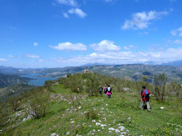 Pantano de Iznajar. Sierra Martilla- Loja