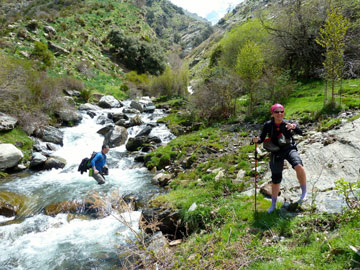 Barranco de San Juan- Circular vereda de la estrella