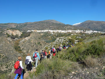 Vistas, Senderismo Lanjarón