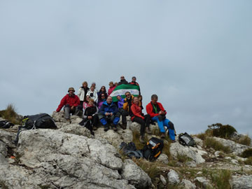 Ascenso a la Tiñosa