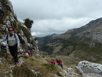 Ascenso a la Tiñosa