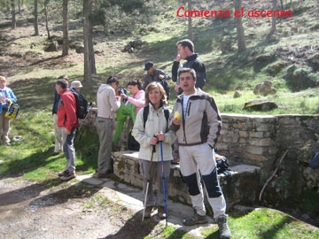 Area recreativa de la Canaleja alta.