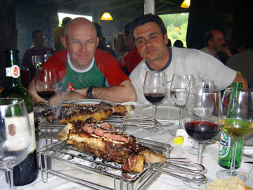 Comidas exquisitas y copiosas