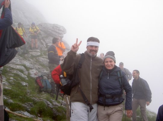 Niebla en las cumbres