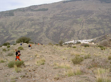 Subimos durante 2 horitas.