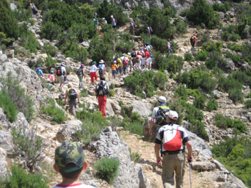 Ascenso al Collado del Laude