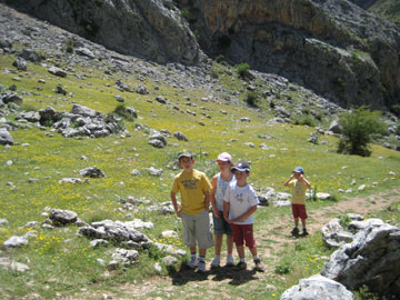 Ruta nacimiento del rio Castril.