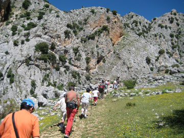 Ruta nacimiento del rio Castril.