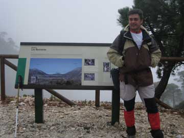 Puerto de Frigiliana.Grupo que realizó la Ruta