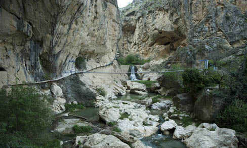 Puente Colgante de Olivares.