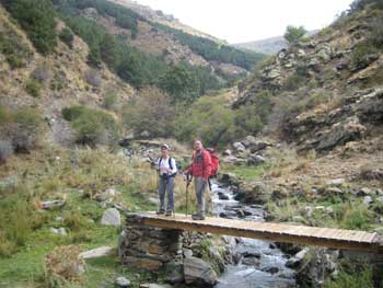 Cruce por el Rio Vadillo.