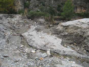 Union del Rio Chorreras y del Nacimiento que da lugar al Rio Verde.