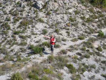 Tras un rato de andanza, volvemos para seguir por el camino bueno.