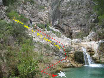 Arroyo impresionante.