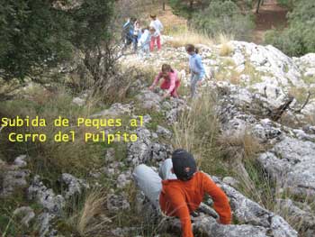 Escalada al Cerro del Púlpito.
