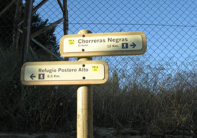 Comienzo de la ruta. Jérez del Marquesado.